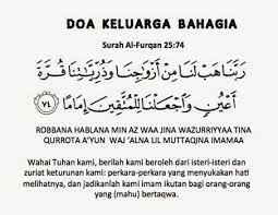 Dia curhat tentang masalah rumah tangganya. Doa Doa Rumah Tangga Bahagia Dunia Akhirat