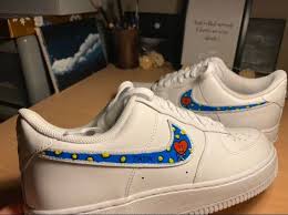 Bts Tata Bt21 Custom Air Force 1 Sneakers Fashion Custom Shoes Diy Custom Air Force 1