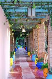 yves saint laurent jardins majorelle marrakech marrakesch marokko marakesch marrakesch
