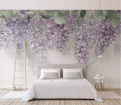 Which means you can use for personal uses. Wallpaper 3d Lilac Wisteria Flower Custom Large Mural 3d Effect Living Room Bedroom Wall Murals Amazon Com