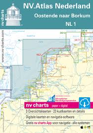 Nv Atlas Chart Nl1 Oostende Naar Borkum Edition 2019