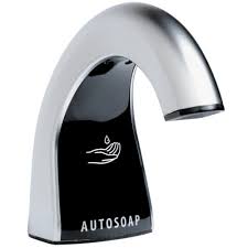 bobrick counter mount automatic soap