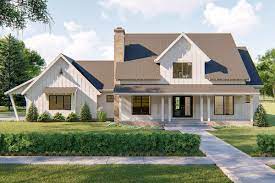 Most farmhouse garage door won't miss the windows. Modern Farmhouse Plan With 2 Car Side Load Garage 62722dj Architectural Designs House Plans