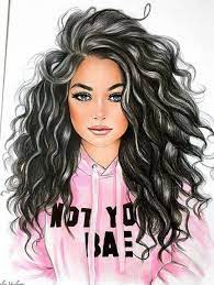 This idea is perfect for a party of kids and simple to make. 35 Cute Girl Drawing Ideas Easy Step By Step Tutorials Portrait Girl Cute Girl Drawing Girl Drawing