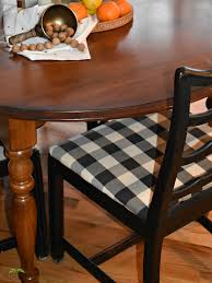 Buffalo Plaid Outlet Dining Room Chairs
