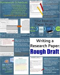 How To Write A Rough Draft For A Research Paper Research Paper Research Writing Academic Writing
