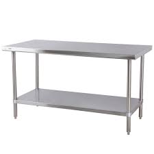 Regency 30 X 48 16 Gauge 304 Stainless Steel Commercial Work Table With Undershelf Stainless Steel Work Table Stainless Steel Bench Stainless Steel Table