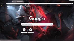 Splash art for the league of legends, by riot games. Pyke Blood Moon Chrome Theme Themebeta
