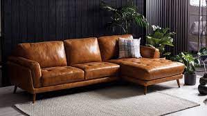 Cognac Leather Sofa With Chaise Cognac Leather Sofa Leather Sofa Leather Couch
