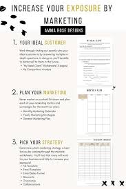 Business Planner Printable Business Planner Pdf Business Etsy Business Planner Marketing Planner Business Checklist