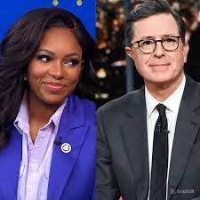 BREAKING: “IF CBS HAD SEEN THIS COMING… THEY DEFINITELY WOULDN'T HAVE LET  COLBERT GO.” AFTER THE LATE SHOW WAS CANCELED, STEPHEN COLBERT TEAMED UP  WITH JASMINE CROCKETT FOR A NEW EXPLOSIVE SHOW —