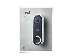Nest Hello Smart Wi Fi Video Doorbell Nc5100us New Open Box Nest Video Doorbell Homesecurity Videodoorbell Shopping Ebay Video Doorbell Doorbell Wifi