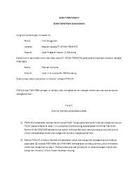 Check spelling or type a new query. Doc Surat Perjanjian Sewa Menyewa Bangunan Muhammad Hanif Academia Edu