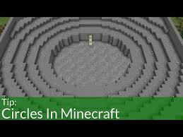 I used a chart while i was building, but wanted to be able to make variable size ovals . How To Make Circles In Minecraft Youtube