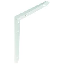 Skip to the end of the images gallery. Wickes Hi Load Mitred Shelving Bracket White 250 X 250mm Wickes Co Uk