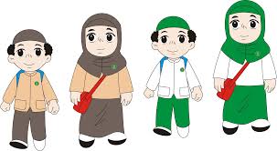 Dia adalah aisha gadis cilik berkerudung dalam cerita taman surga. Ide 80 Gambar Kartun Anak Sd Berjilbab Gambar Kartun
