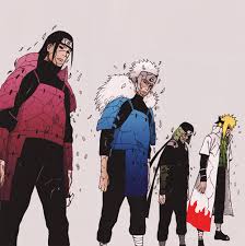 The 4 Hokage Of Konohagakure Anime Naruto Naruto Shippuden Sasuke Naruto Uzumaki