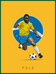 Football Legends On Behance Football Poster Football Artwork Football Art