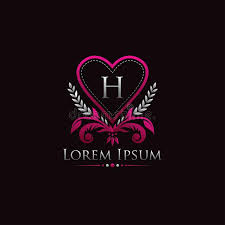 Check spelling or type a new query. Feminine Love Heart H Letter Logo Stock Illustration Illustration Of Beautiful Heart 132226005