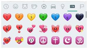 Wajib Tahu Arti 17 Emoji Hati Di Whatsapp Dari Hati Merah Simbol Cinta Klasik Hingga Hati Hijau Halaman All Tribun Batam