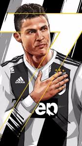 Cristiano ronaldo is determined to continue to look fierce for his new club, juventus. Cr7 Cartoon Wallpapers Posted By Michelle Anderson