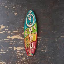 Oahu Mini Surfboard Beach Tropical Hawaiian Wall Decor Surfboard Surfboard Decor Surfboard Painting