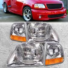 Popular f150 headlights lights of good quality and at affordable prices you can buy on aliexpress. Lightning Headlights Parking Corner Lights Set Fits 97 03 Ford F150 99 02 Expe Ebay