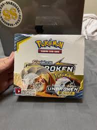 Each box includes 36 sun & moon—unbroken bonds booster packs, each containing 10 cards and 1 basic. Unbroken Bonds Booster Box Toys Games Board Games Cards On Carousell