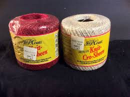 Check spelling or type a new query. Vintage J P Coats Knit Cro Sheen Metallic Thread Red And Green White And Gold Ebay Metallic Thread Green White Knitting