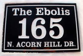 In regards to cost, granite tends to be the most economical of all monument materials. Amazon Com Granite Address Plaque Custom Engraved Black Granite With Address Street Name And Last Name Great Home Warning Gift Everything Else