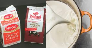 Take the vanilla bean pod and place it in a small pot with the sea salt and heavy cream. What S The Difference Between Heavy Cream And Whipping Cream