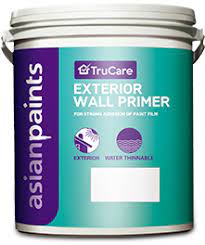Primer is applied in the same way that paint is, but since you are painting over it it is a much quicker application a: Trucare Exterior Wall Primer With Superior Adhesion By Asian Paints