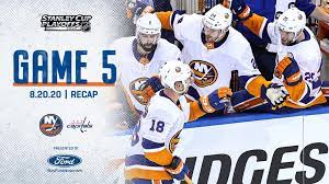Headed back home for game 6, the islanders need to regroup, learn from their awful game 5, then burn the tape. Game 5 Notebook Islanders Advance To Second Round With 4 0 Win Over Caps