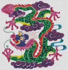 Check spelling or type a new query. Free Cross Stitch Pattern Chinese Traditional Zodiac Dragon