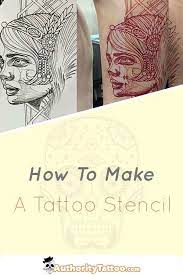 A Tattoo Stencil Is Used To Accurately Transfer A Design From Paper To Your Skin Making A Tattoo Stencil Tattoo Stencil Paper Homemade Tattoos Tattoo Stencils