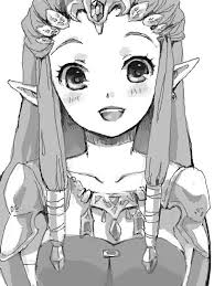 Anime Drawing Of Princess Zelda She S Awesome 3 Princess Zelda Zelda Drawing Princess Drawings