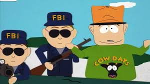 South park calls shenanigans. 09/30/1998. Cow Suicide Clip Cow Days Episode Southpark Online Nl
