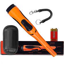 Hot promotions in handheld metal detector on aliexpress: Pinpoint Handheld Metal Detector Pinpointer Metal Detectors For Adults And Kids Include A 9v Battery And A Belt Holster Orange Buy Online In Antigua And Barbuda At Antigua Desertcart Com Productid 147302926
