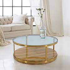 Average rating:0out of5stars, based on0reviews. Armen Living Hattie Glass Top Coffee Table With Brushed Gold Legs Yellow From Armen Living Accuweather Shop