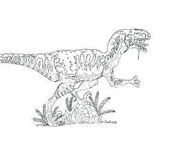 Jurassic World Coloring Page