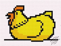 Add a touch of elegance to your decor. A Small Hen 00060 By Haftix Patterns