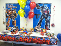 I Like The Banners Table Cloth Transformer Party Transformers Birthday Parties Transformer Birthday Transformer Party