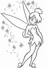 Download this adorable dog printable to delight your child. Tinkerbell Halloween Coloring Pages Coloring Home