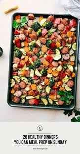 20 Healthy Dinners You Can Meal Prep On Sunday Healthy Italian Meals Recipes