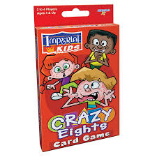 While there are many variations. Imperial Kids Crazy Eights Playmonster