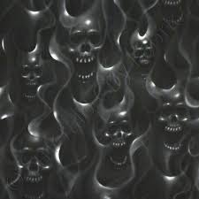 Black And White Flames Alexander Henry Skulls On Fire Black White Flames Skeletons Novelty Fabric Yd Novelty Fabric Fabric Yardage Fabric
