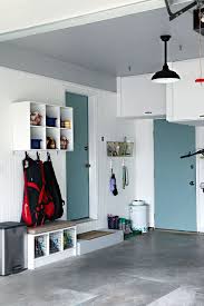 20 Super Functional Diy Garage Mudrooms The Happy Housie Mud Room Garage Garage Makeover Garage Decor