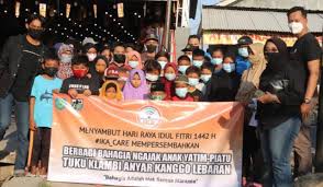 Pemerintahan|3 jam lalu5 agustus 2021oleh admin. Berbagi Dengan Anak Yatim Ika Care