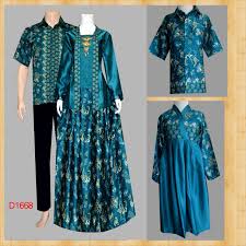 Model baju gamis batik trend masa kini. Model Gamis Batik Untuk Remaja Radea