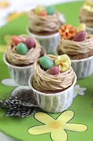 Cupcakes Nids De Paques Cupcakes Nid De Paques Recettes De Paques